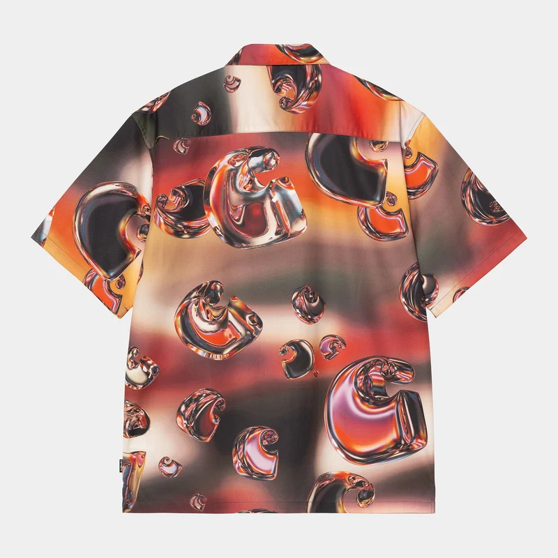 Carhartt WIP Herren Solar Chrome Shirt | Chrom