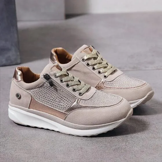 Damen Freizeitschuhe | Orthopädische Komfort-Sneaker | Atmungsaktiv & Rutschfest