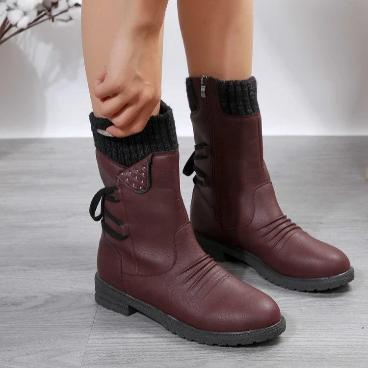 Ruvorin | Luxus-Woll-Winterstiefel aus italienischem Rindsleder