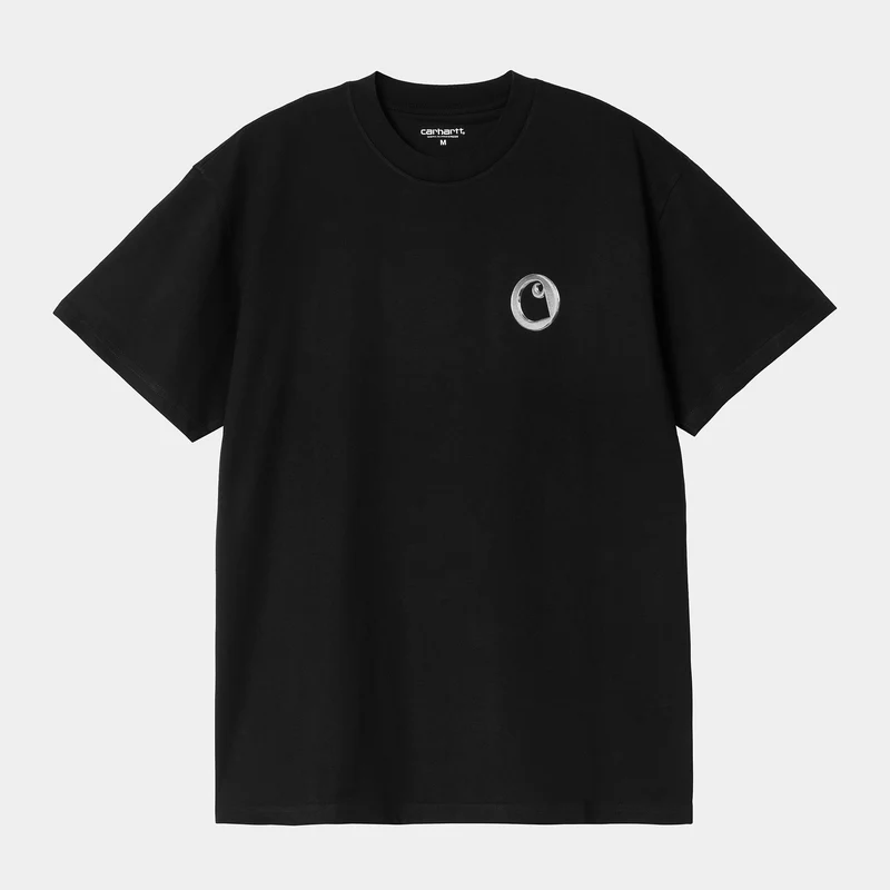 Carhartt WIP Herren Linked Charms T-Shirt | Schwarz