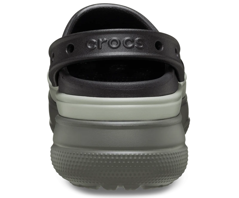 CROCS Unisex Klassischer Stapel-Clog | Schwarz