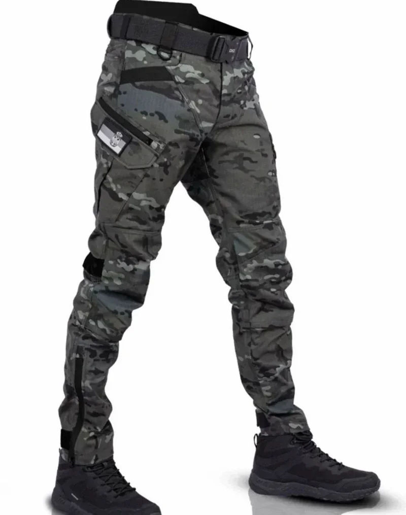 Sebastian | Herren Funktionale Tactical-Hose Outdoor Mehrtaschen Kampfhose