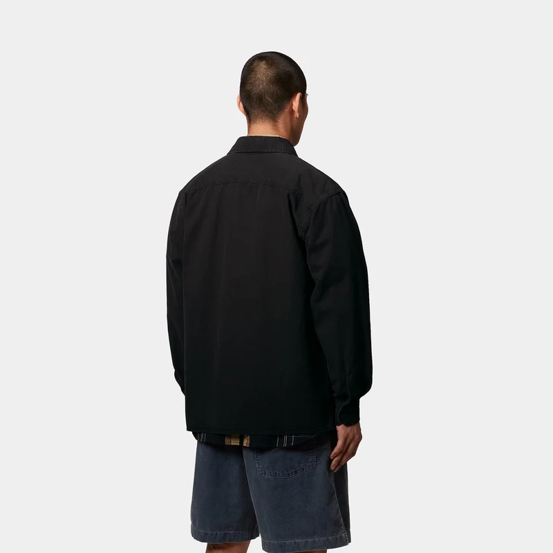 Carhartt WIP Herren Reno Hemdjacke | Schwarz