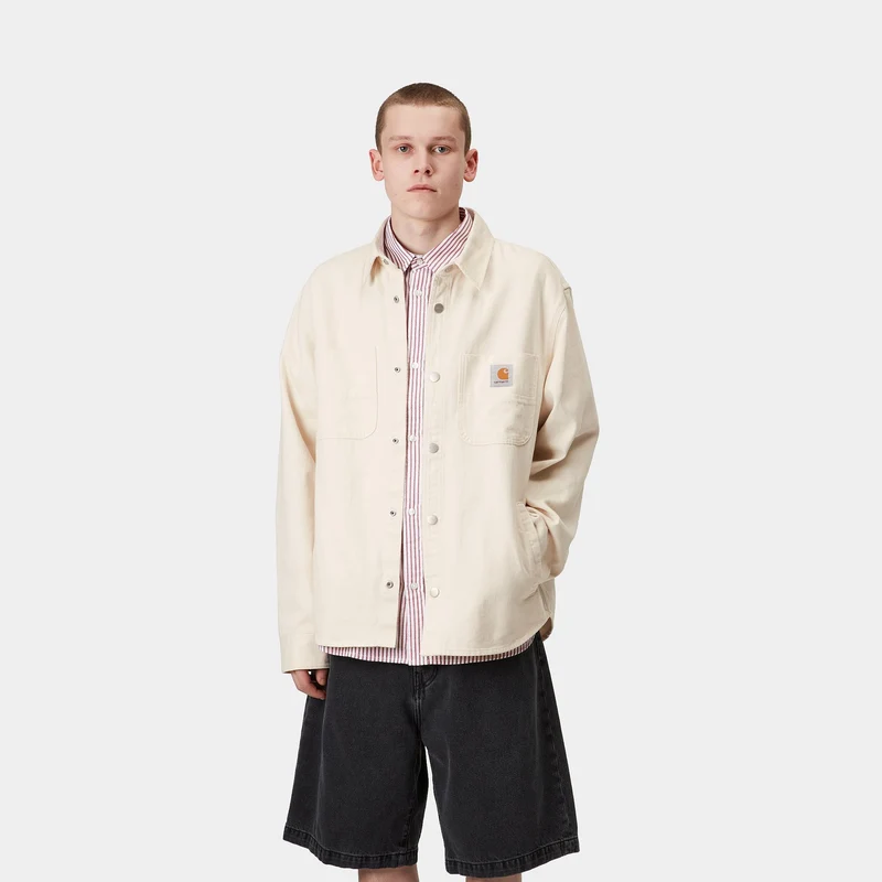 Carhartt WIP Herren Crawford Hemdjacke | Natur