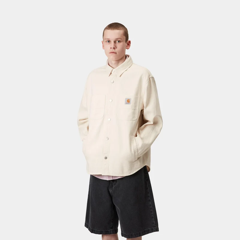 Carhartt WIP Herren Crawford Hemdjacke | Natur