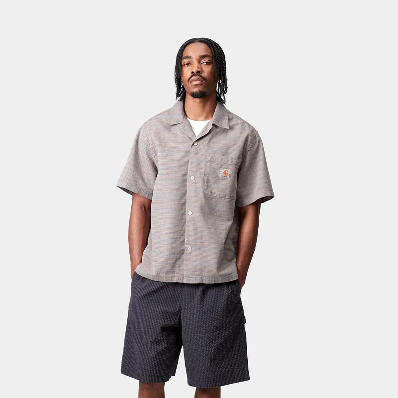 Carhartt WIP Herren Gellar Streifenhemd | Mehrfarbig
