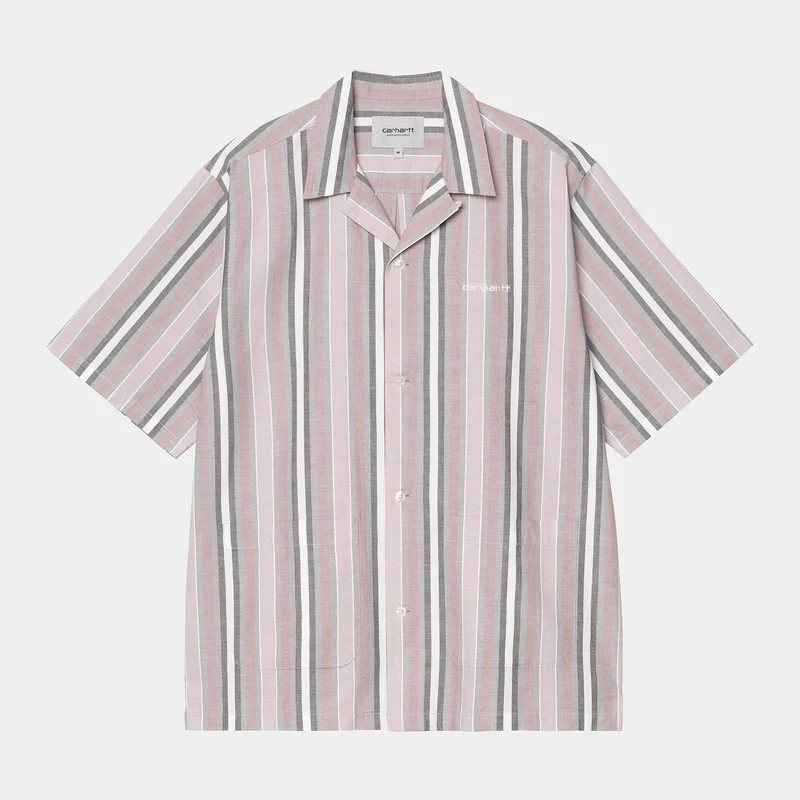 Carhartt WIP Herren Folsey Streifenhemd | Hortensia