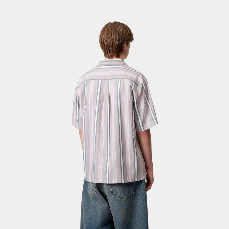 Carhartt WIP Herren Folsey Streifenhemd | Hortensia