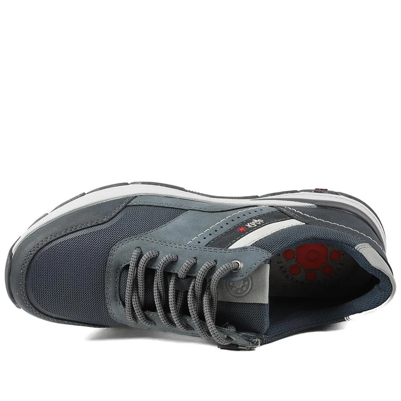 Relife Extra Wide Lace Up Rugged Trainers - RELIF43012 / 328 924 - Navy