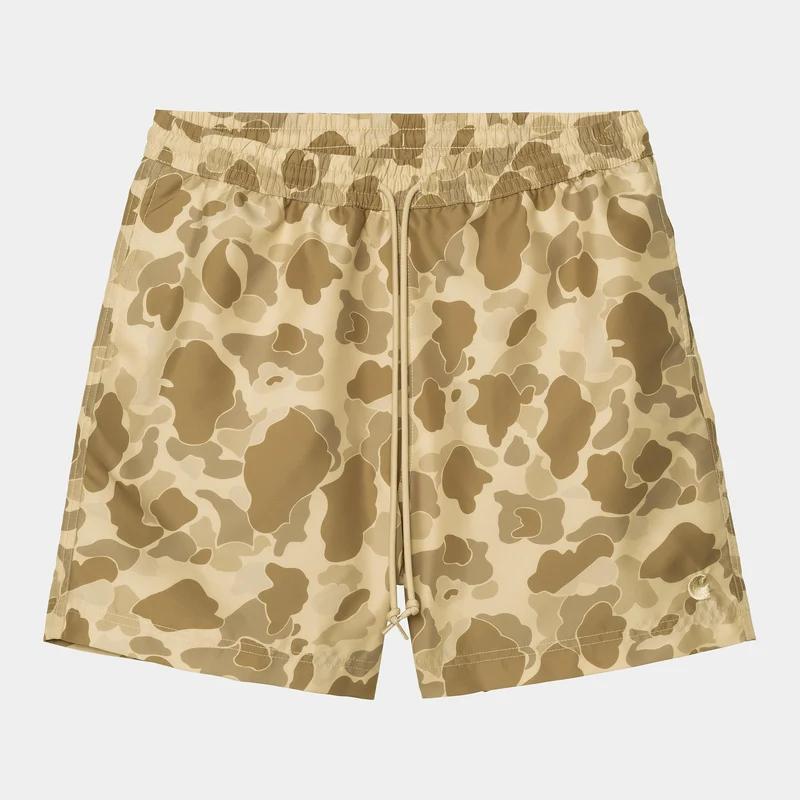 Carhartt WIP Herren Slater Badeshorts | Camo Duck Desert