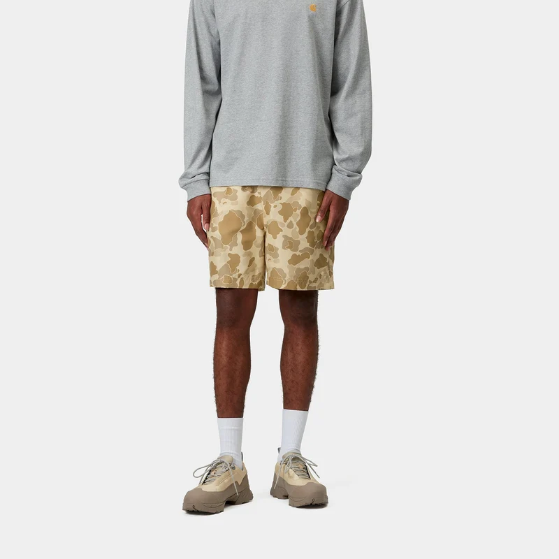 Carhartt WIP Herren Slater Badeshorts | Camo Duck Desert