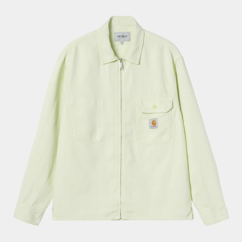 Carhartt WIP Herren Rainer Hemdjacke | Luftgrün