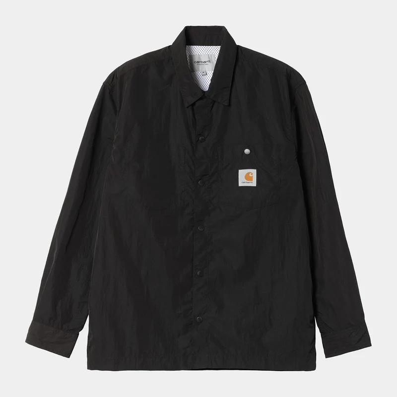 Carhartt WIP Herren Canby Hemdjacke | Schwarz