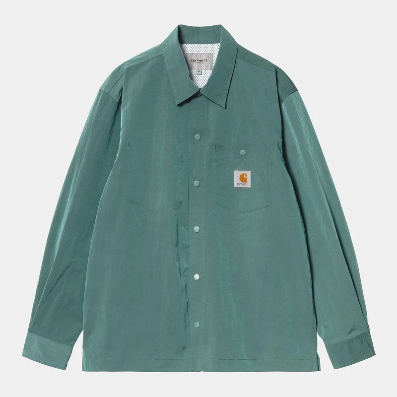 Carhartt WIP Herren Canby Hemdjacke | Silberkiefer