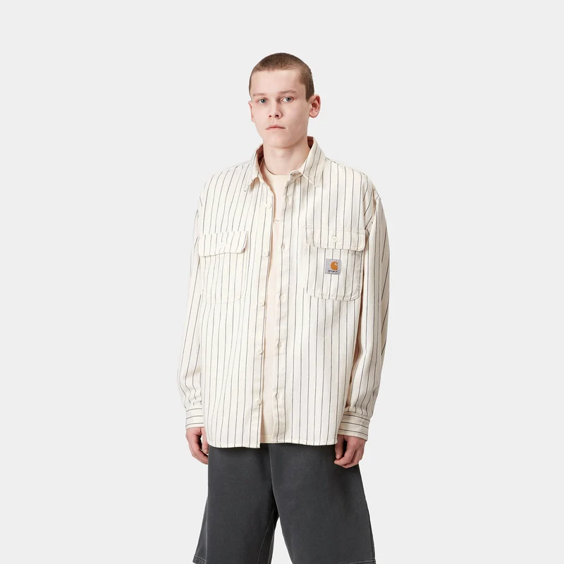 Carhartt WIP Herren Hendry Hemdjacke | Wachs