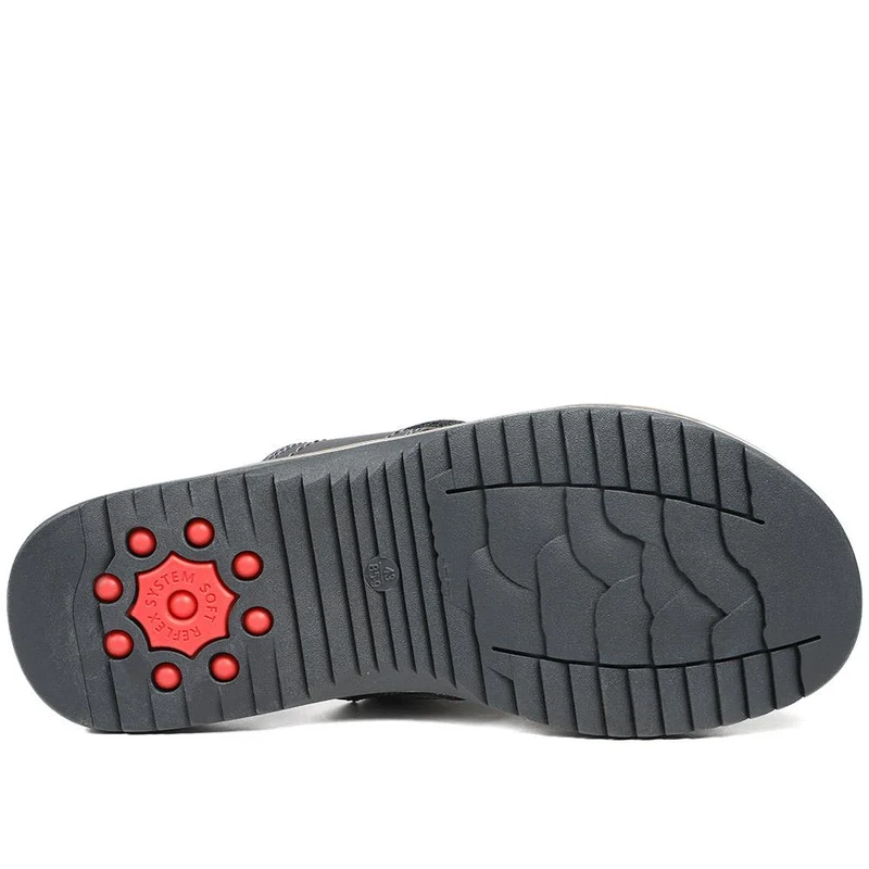 Relife Wide Fit Slip On Sandals - RELIF43011 / 328 926 - Navy