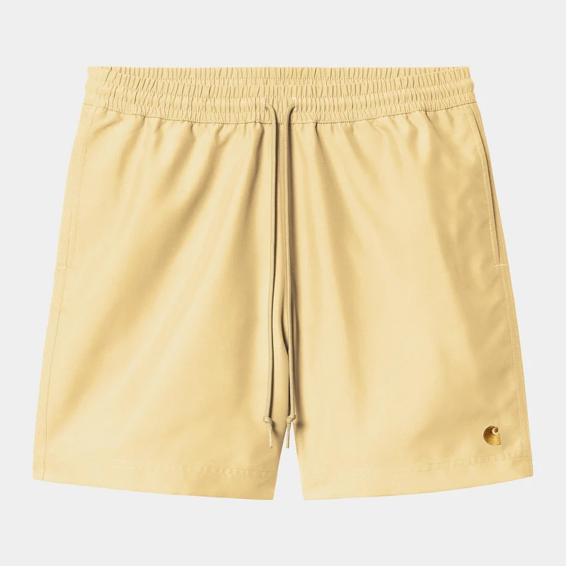 Carhartt WIP Herren Chase Badeshorts | Luftgelb
