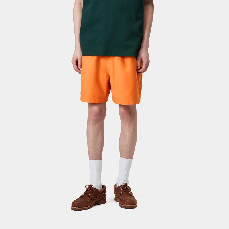 Carhartt WIP Herren Chase Badeshorts | Kürbis
