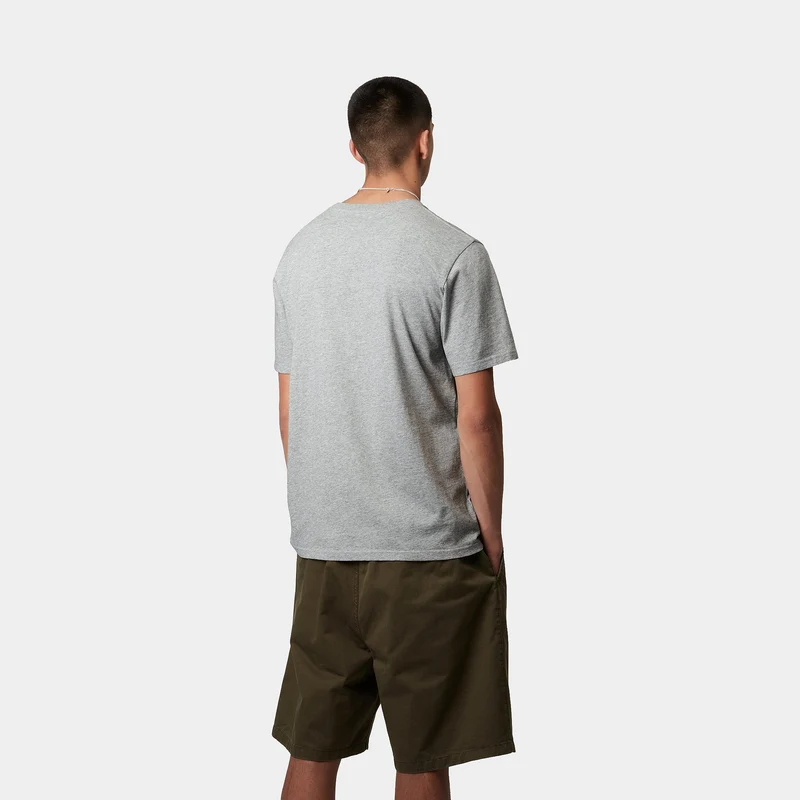Carhartt WIP Herren Pocket T-Shirt | Grau Heather