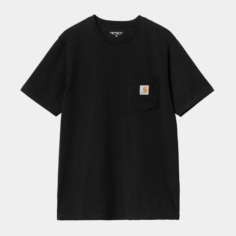Carhartt WIP Herren Pocket T-Shirt | Schwarz