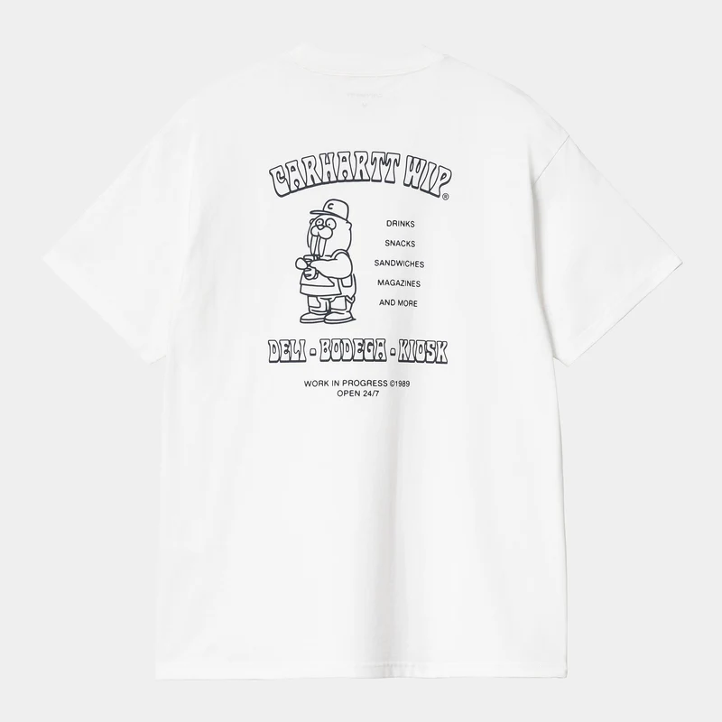 Carhartt WIP Herren Sandwich T-Shirt | Weiß