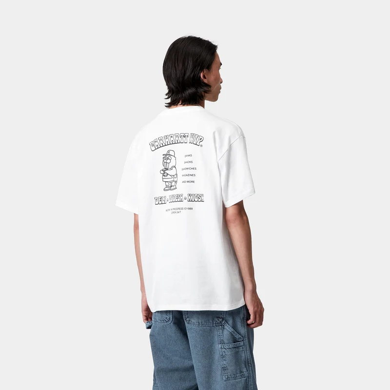 Carhartt WIP Herren Sandwich T-Shirt | Weiß