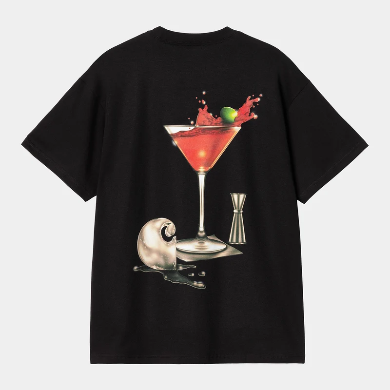 Carhartt WIP Herren Jake Garcia T-Shirt | Schwarz