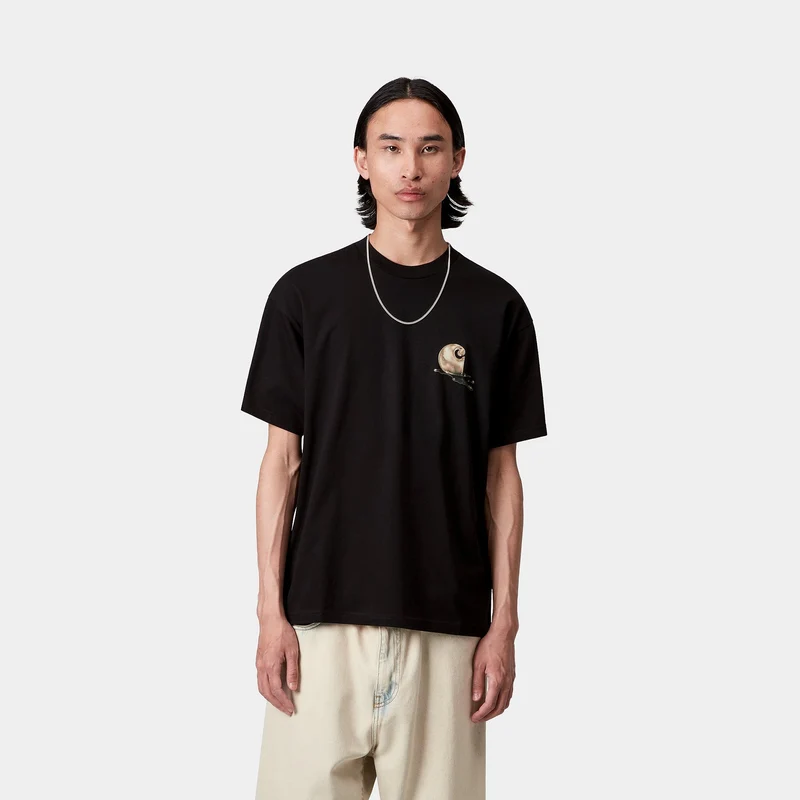 Carhartt WIP Herren Jake Garcia T-Shirt | Schwarz