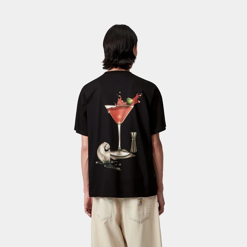 Carhartt WIP Herren Jake Garcia T-Shirt | Schwarz