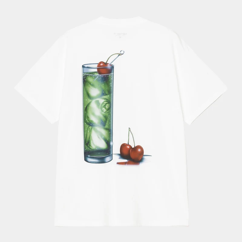 Carhartt WIP Herren Jake Garcia T-Shirt | Weiß