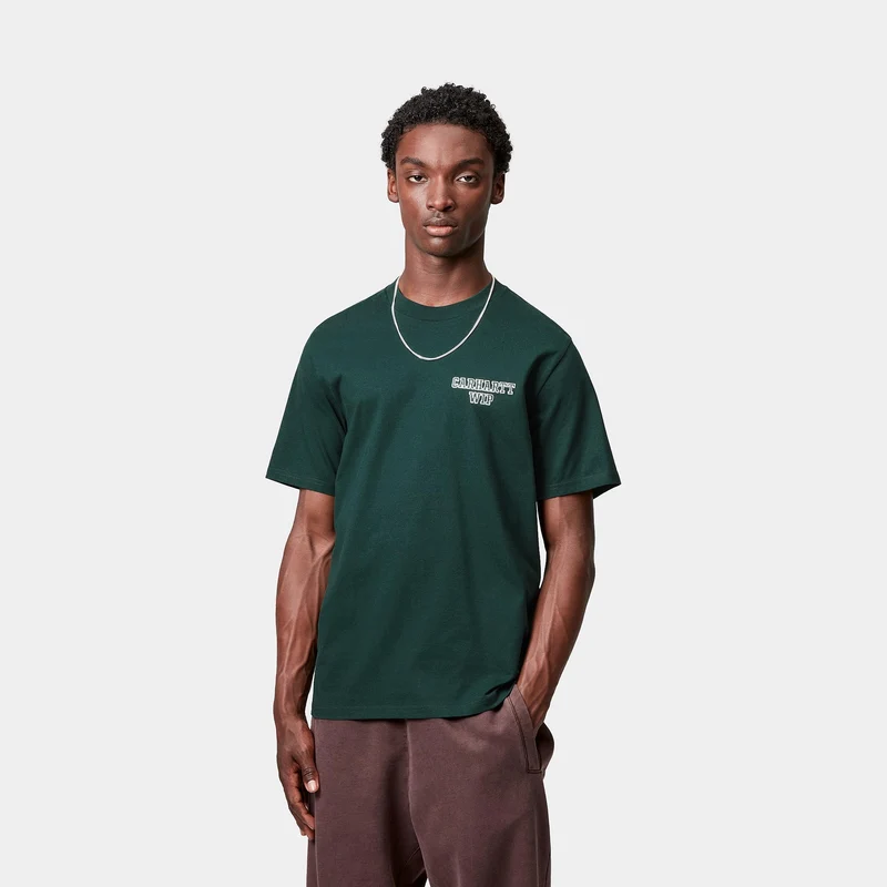 Carhartt WIP Herren-Alumni-T-Shirt | Dunkle Tanne