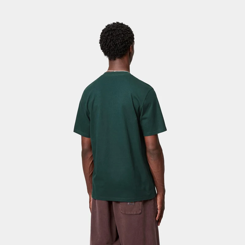 Carhartt WIP Herren-Alumni-T-Shirt | Dunkle Tanne