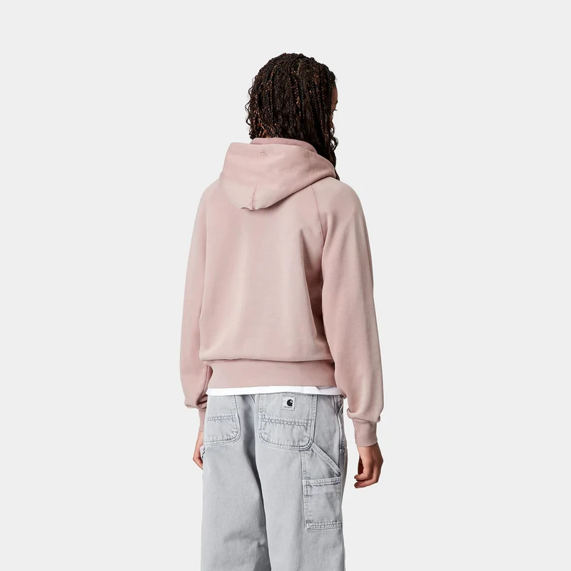 Carhartt WIP Hudson Sweat Hoodie für Damen | Daphne Chalk Wash