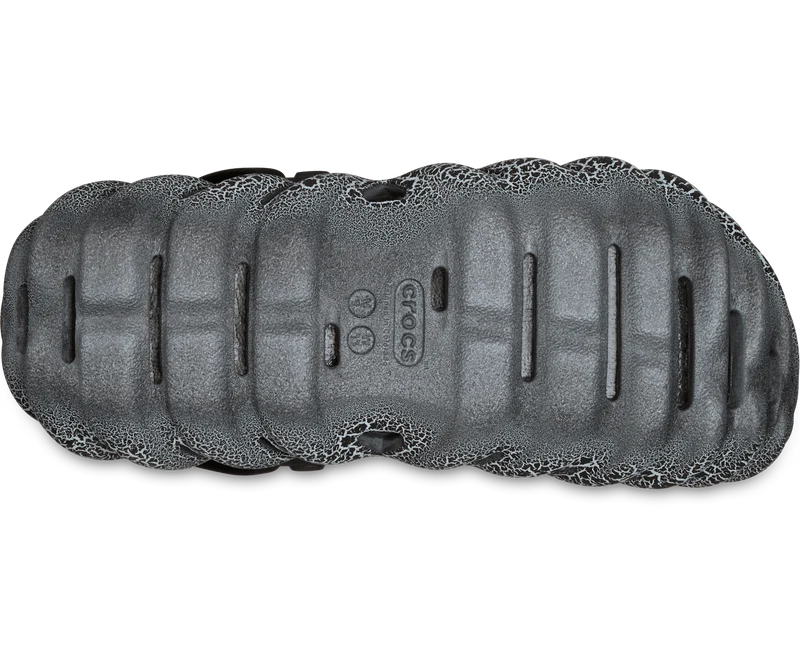 CROCS Unisex Echo Crackle Clog | Schiefergrau