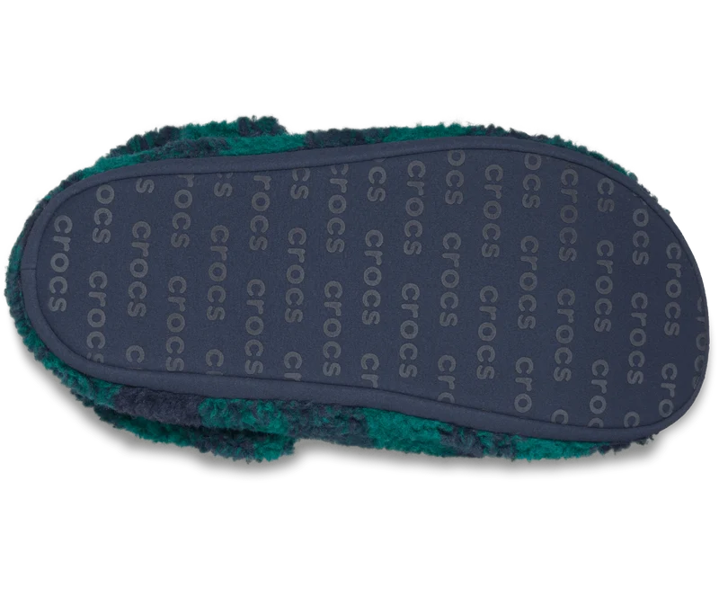 CROCS Unisex Klassischer Buffalo Check Cozzzy Slipper | Hosta