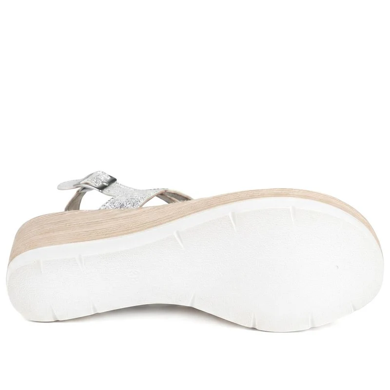 Inblu Embellished Slingback Sandals - INB43050 / 330 369 - White