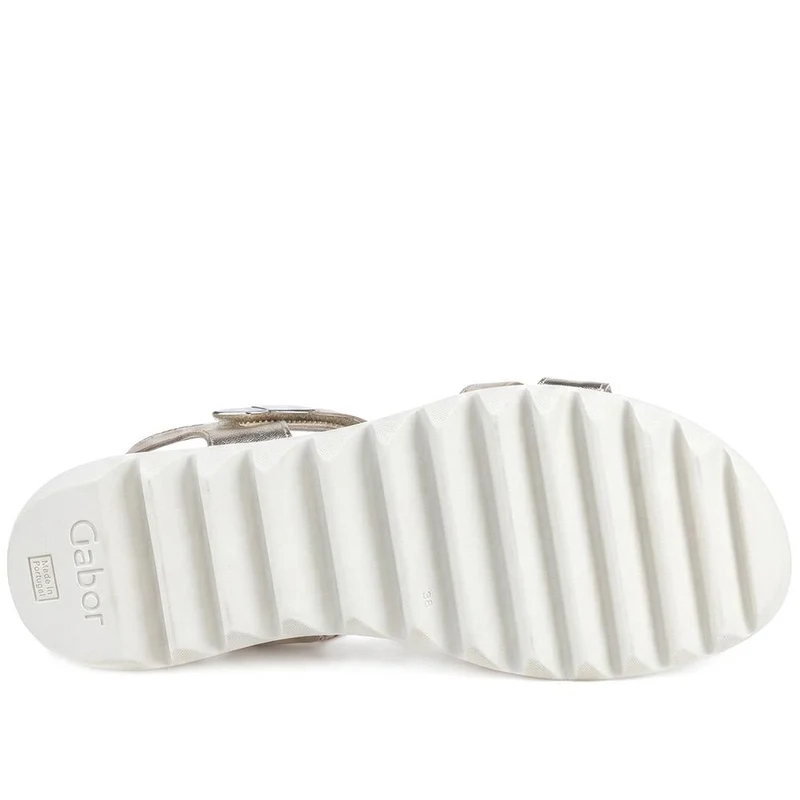 Gabor Grippy Adjustable Fit Sandals - GABC43504 / 330 402 - White Multi