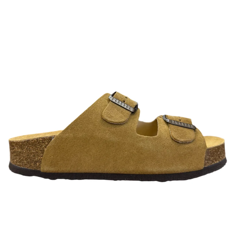 Plakton Malaga Mid Wildledersandale für Damen - Toffee
