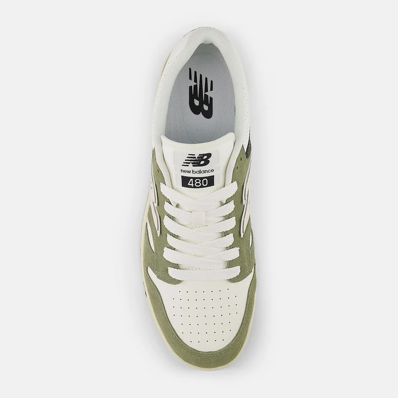 New Balance Herren BB480 Trainer | Dunkles Olivin / Meersalz