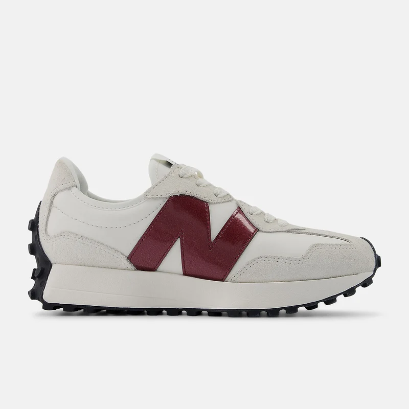 New Balance Damen 327 Fashion Trainers | Meersalz / Monarch Burgund