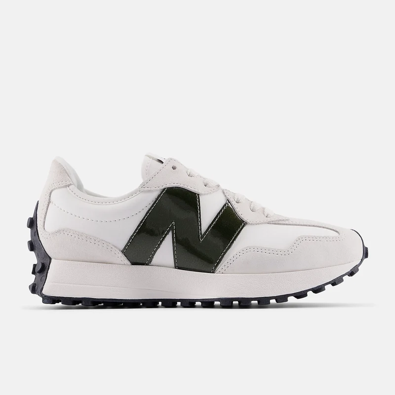 New Balance Damen 327 Fashion Trainers | Meersalz / Dunkles Olivin