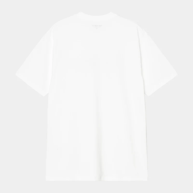 Carhartt WIP Herren Solar Chrome Script T-Shirt | Weiß