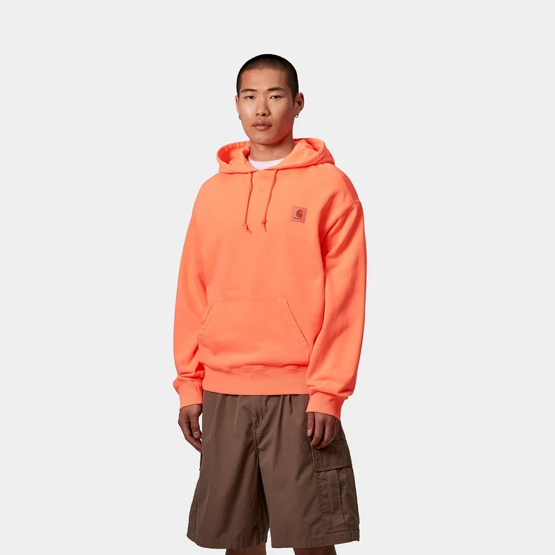 Carhartt WIP Herren Industry Sweat Hoodie - Lumo Orange