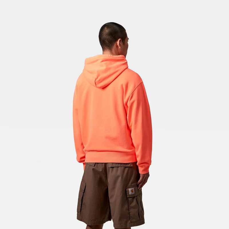 Carhartt WIP Herren Industry Sweat Hoodie - Lumo Orange