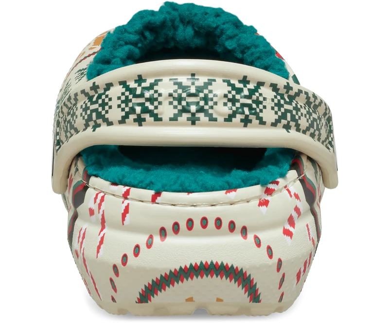 CROCS Unisex Fair Isle Lined Clog | Knochen