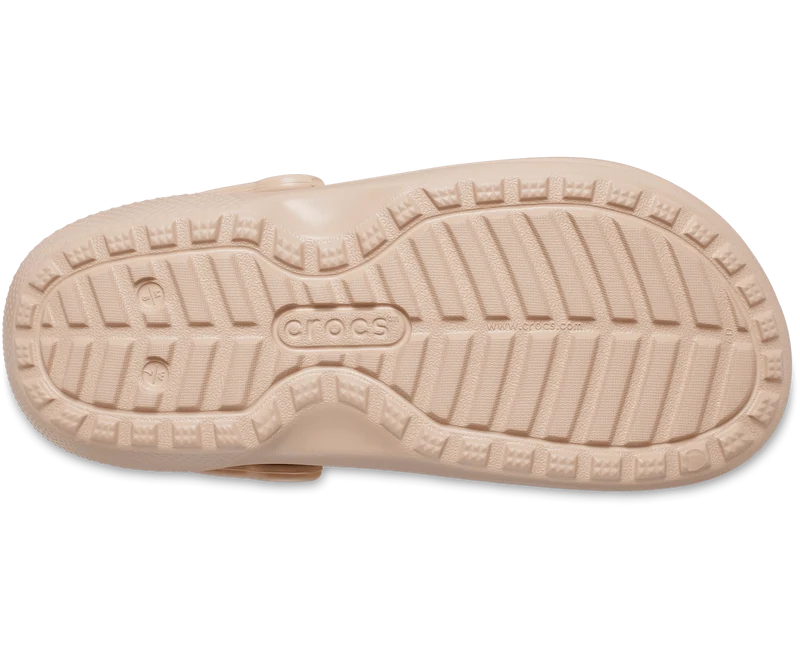 Crocs Unisex-Klassiker Lined Clog | Rosa Karamell