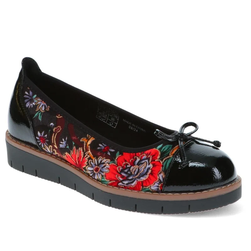 Wide-Fit Bow-Detailed Pumps - WBINS40245 / 326 526