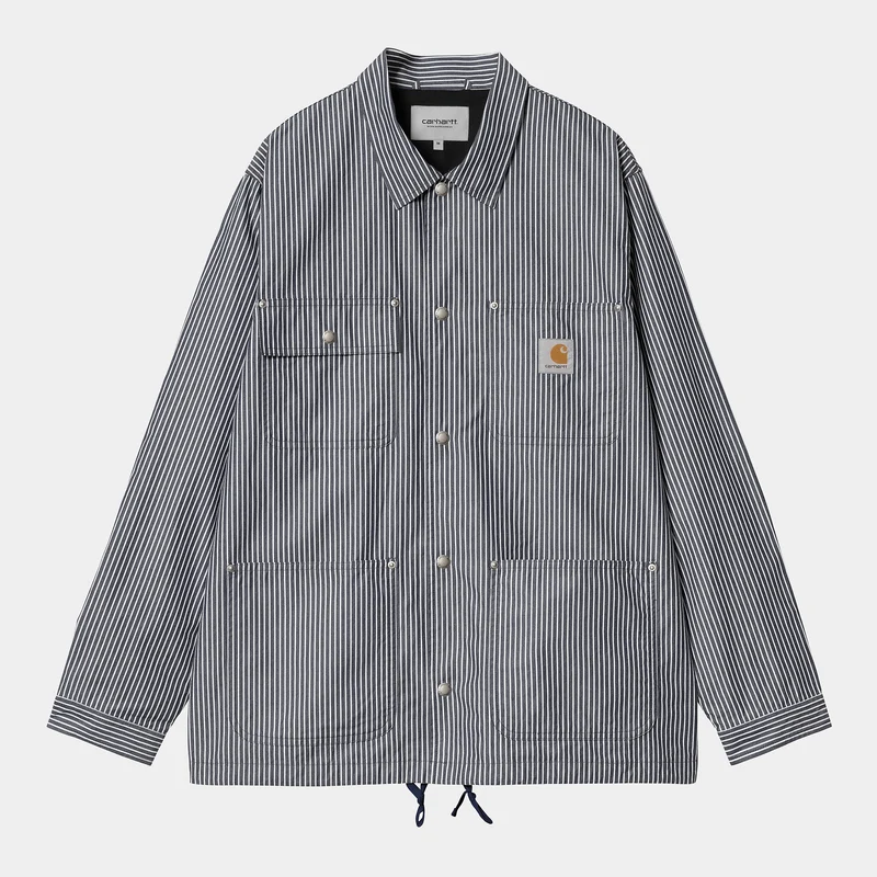 Carhartt WIP Notus Coach-Jacke für Herren | Space Arvin Stripe
