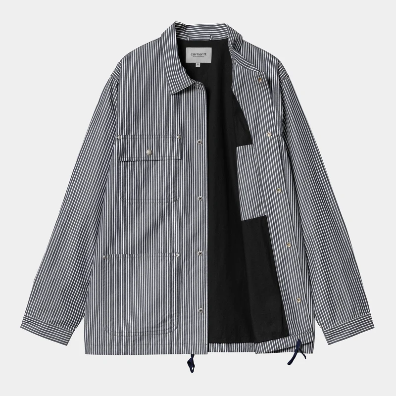 Carhartt WIP Notus Coach-Jacke für Herren | Space Arvin Stripe