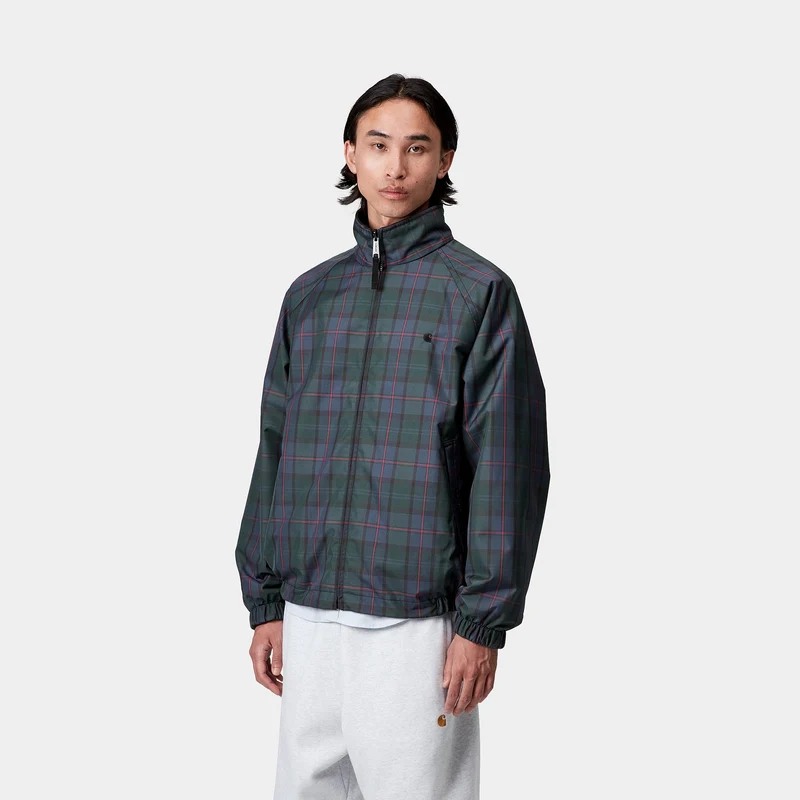 Carhartt WIP Herren Wende-Planerjacke | Air Force Blau / Schwarz
